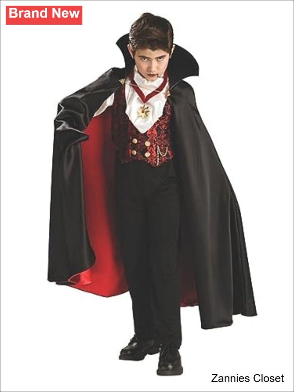 👻 Rubies Transylvanian Vampire Costume Kids Boys Medium Halloween